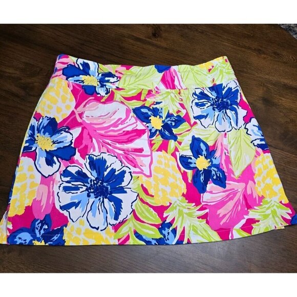 Rafaella Skort Golf Skirt Tennis Shorts Sports Stretch Pickleball Floral Sz XXL - Picture 7 of 15